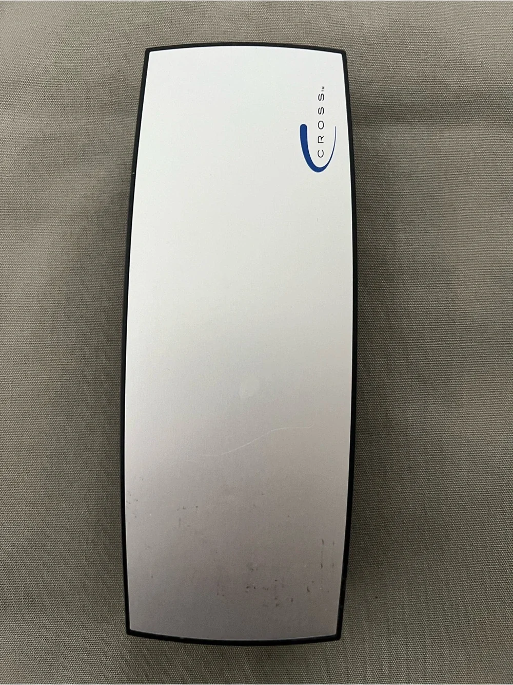 Cross Classic Century Lustrous Chrome Ballpoint Pen and Pencil Set - USMC emblem